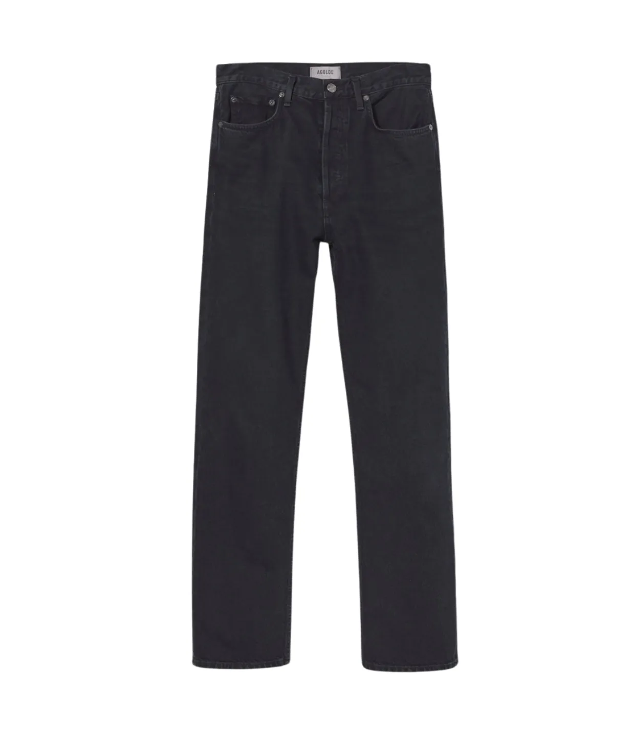 90's Pinch Waist Hight Rise Straight in Crushed
