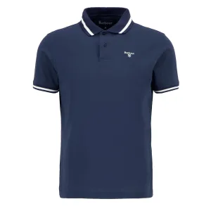 Barbour Ferrybridge Lightweight Tailored Fit Polo Shirt Navy