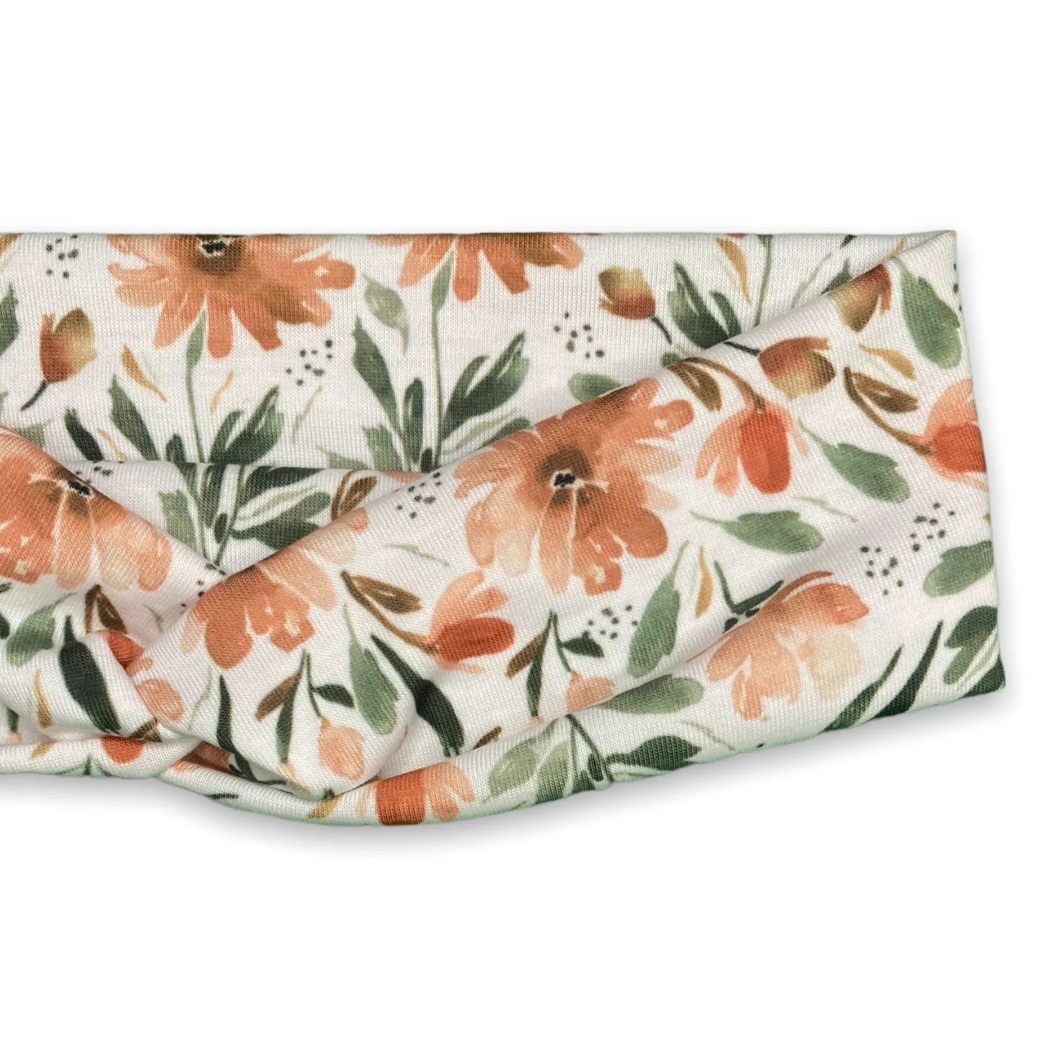 Ginger Floral Knotties Headband