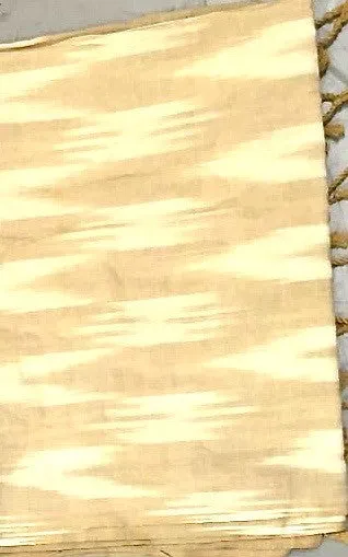 Ikat Dyed Cotton Shawl