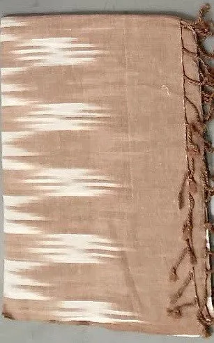 Ikat Dyed Cotton Shawl