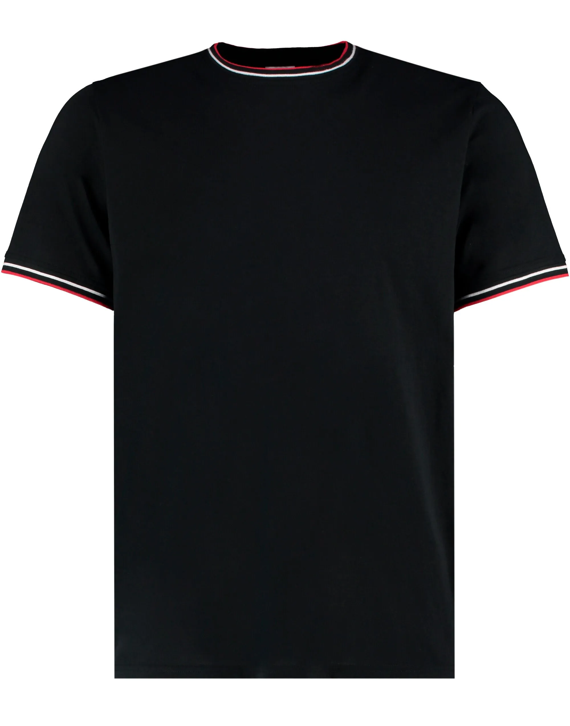 KK519 Kustom Kit Mens Fashion Fit Tipped Tee