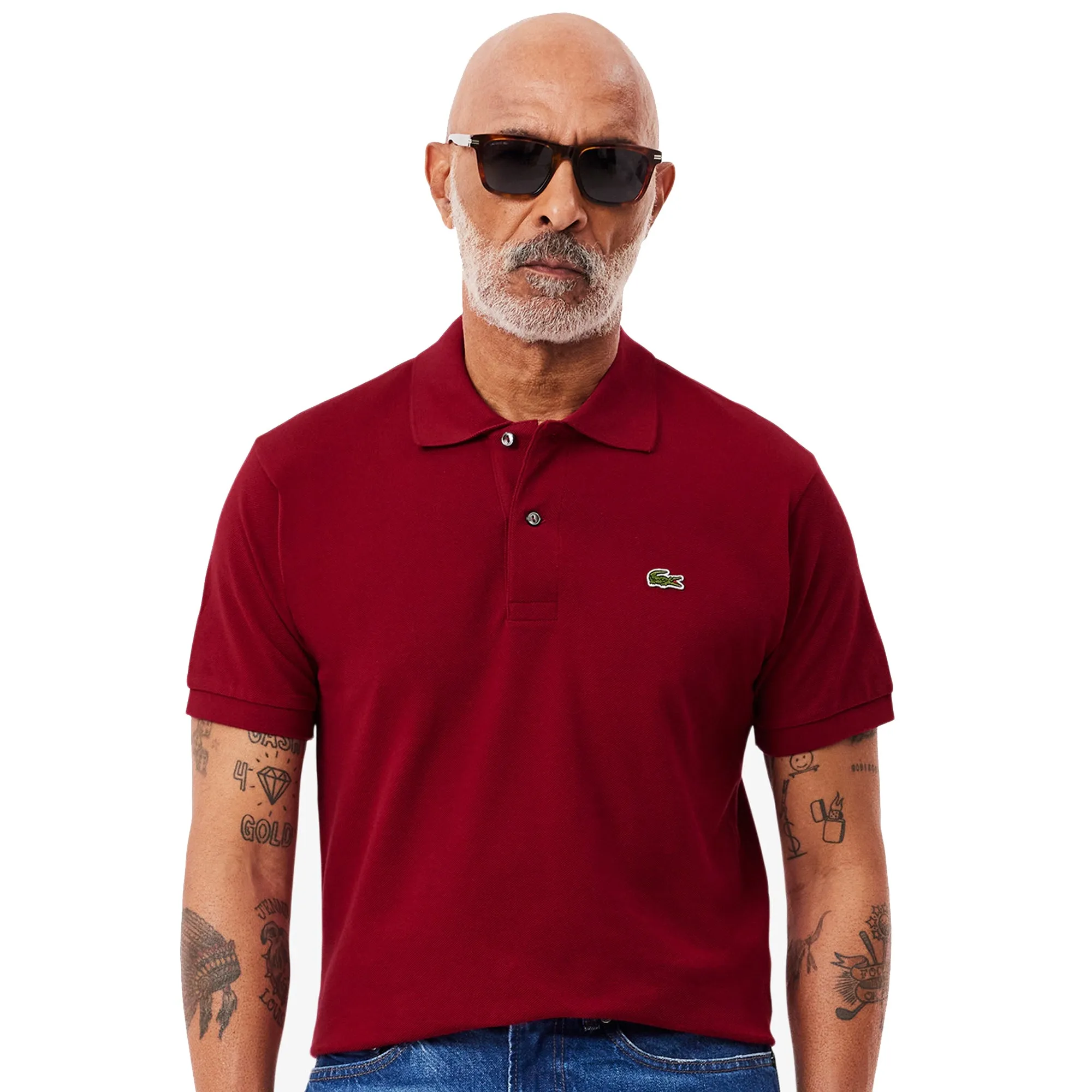 Lacoste Classic Fit Polo Shirt Bordeaux