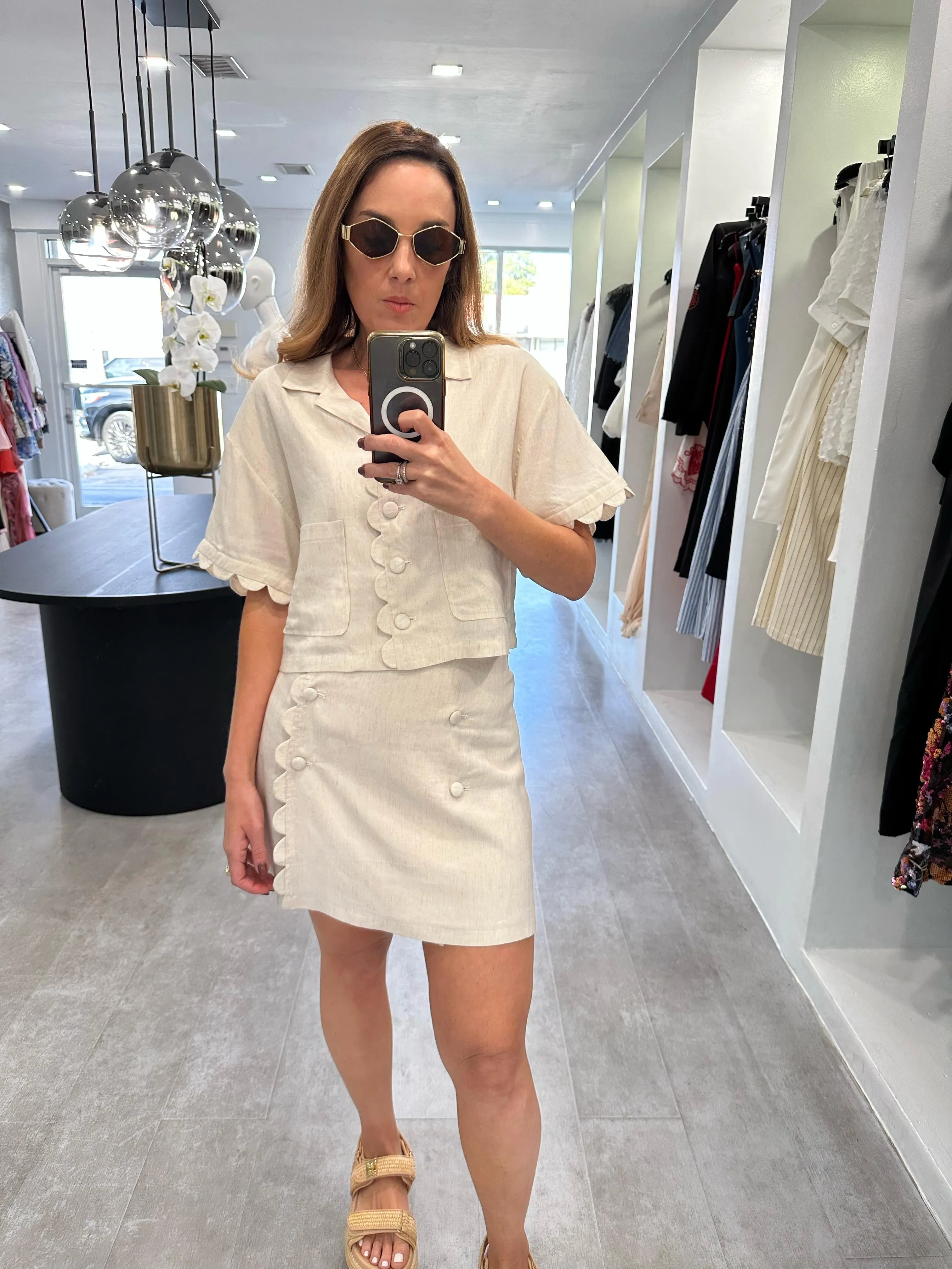 MELISSA LINEN CHIC SET