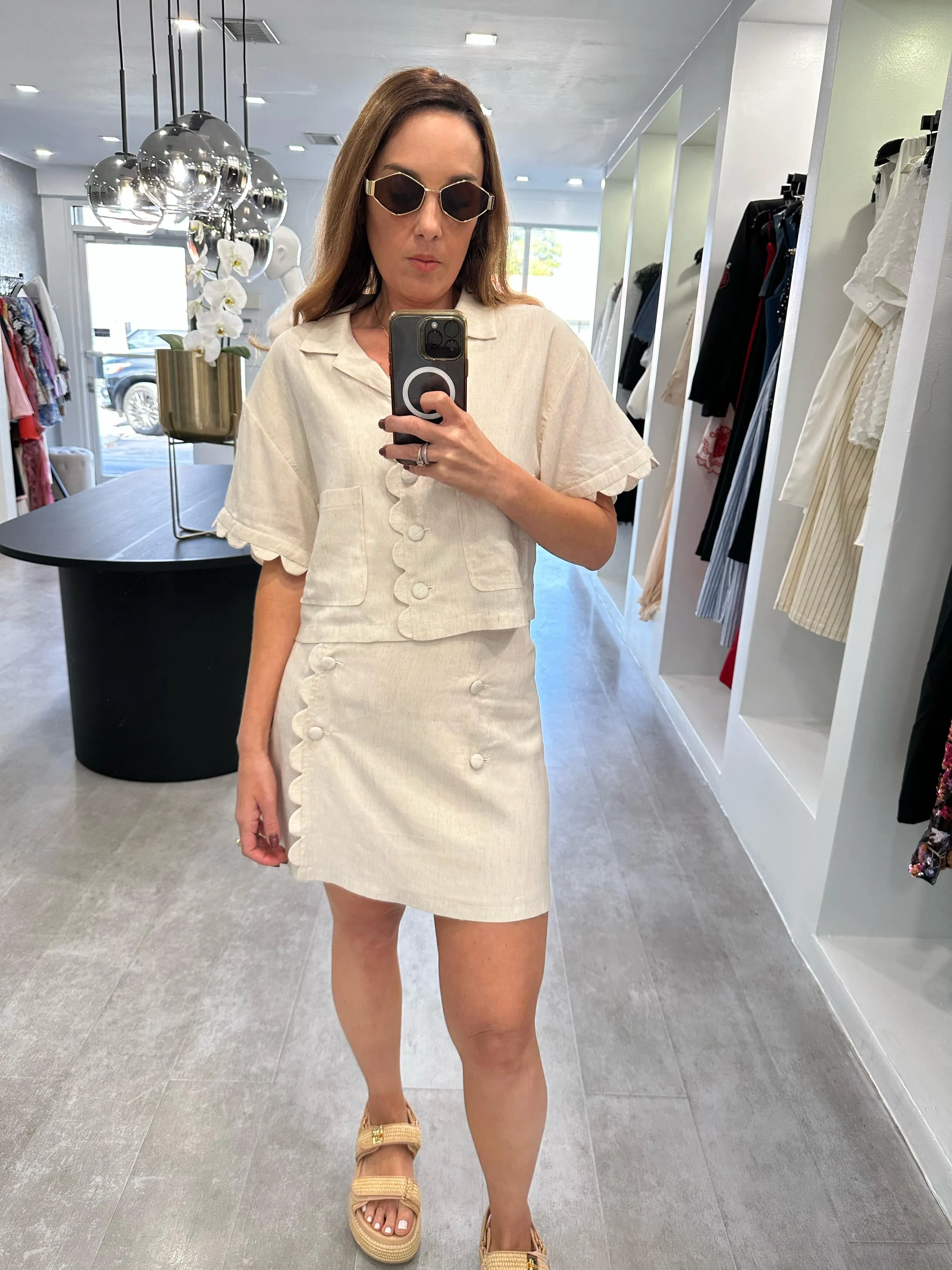 MELISSA LINEN CHIC SET
