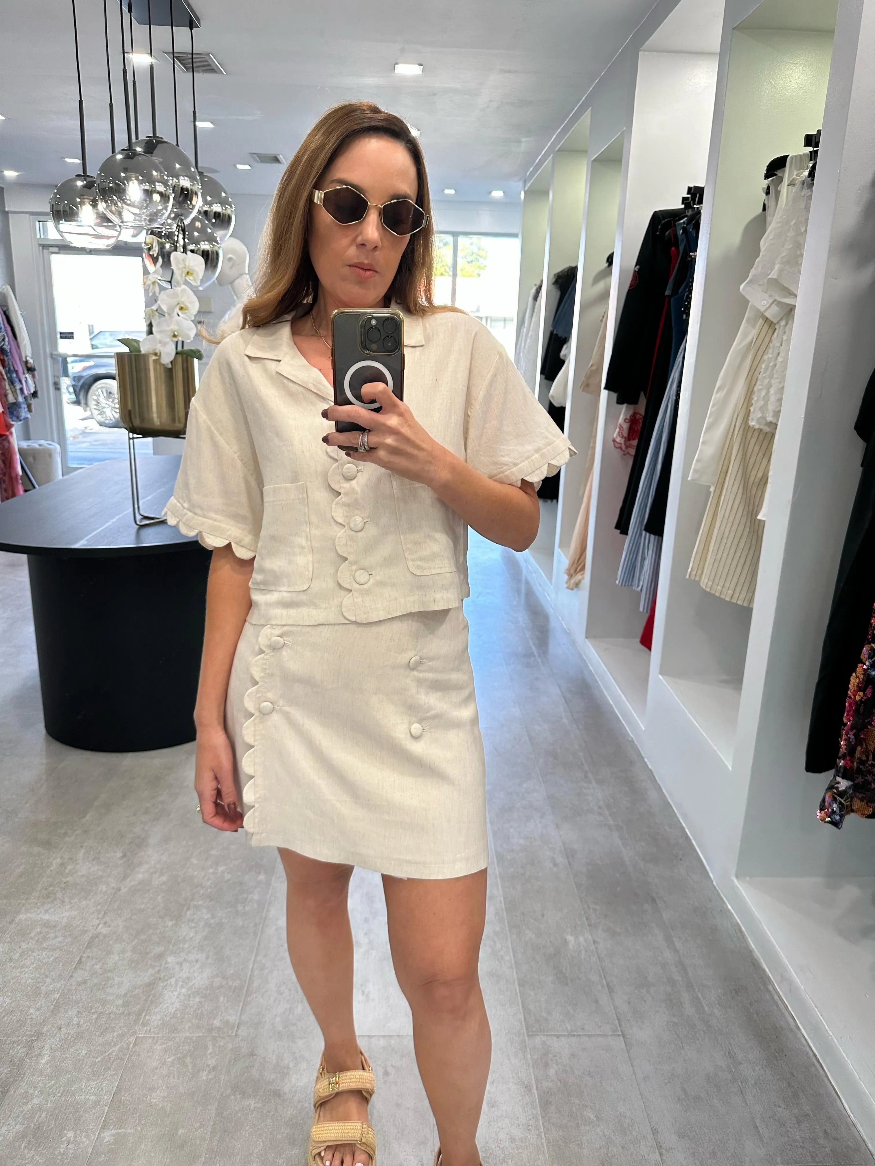 MELISSA LINEN CHIC SET