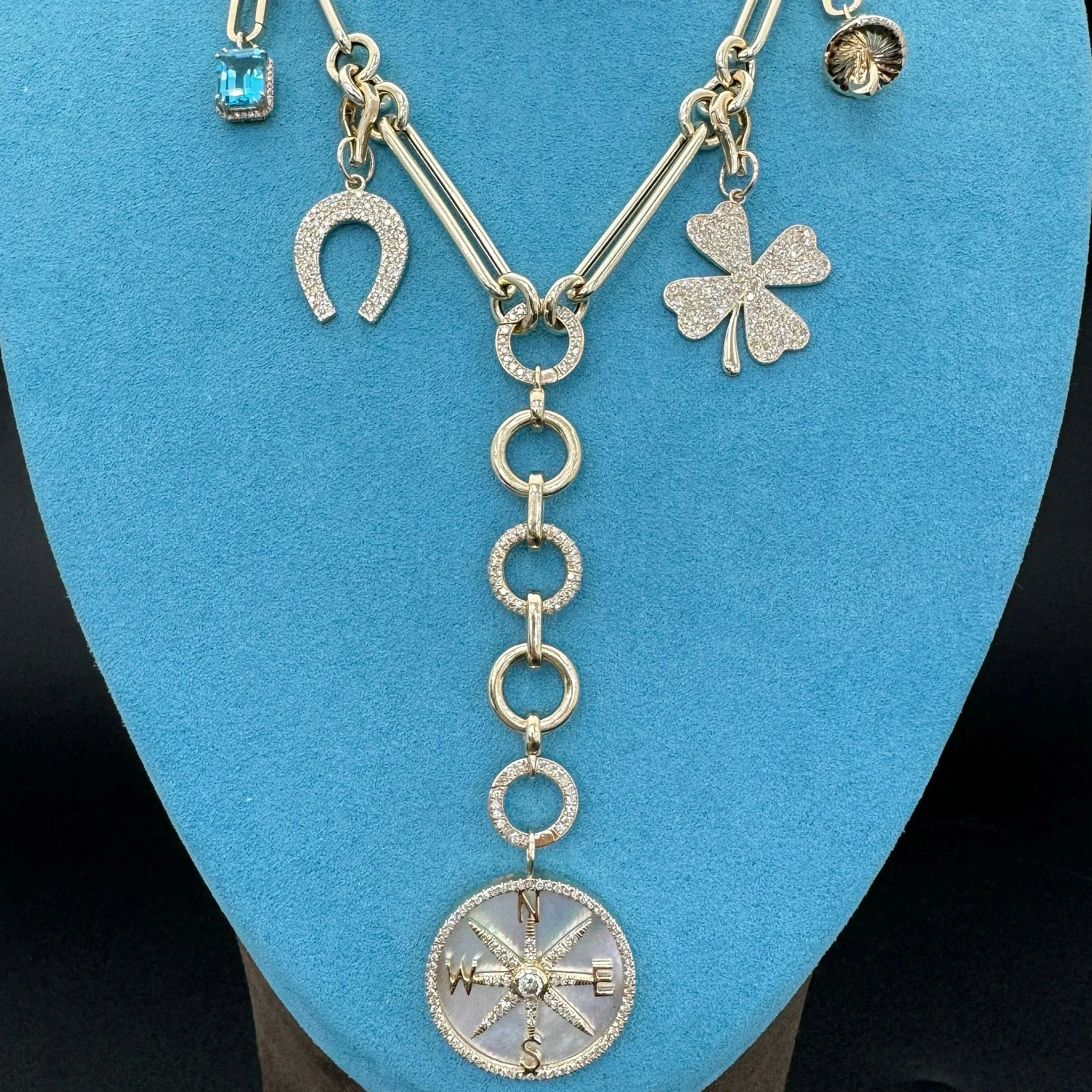 Open Close Lock Charms
