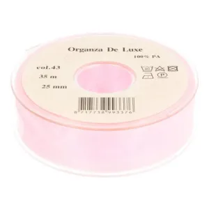 Organza Ribbon- Pink  $1.99/Yard