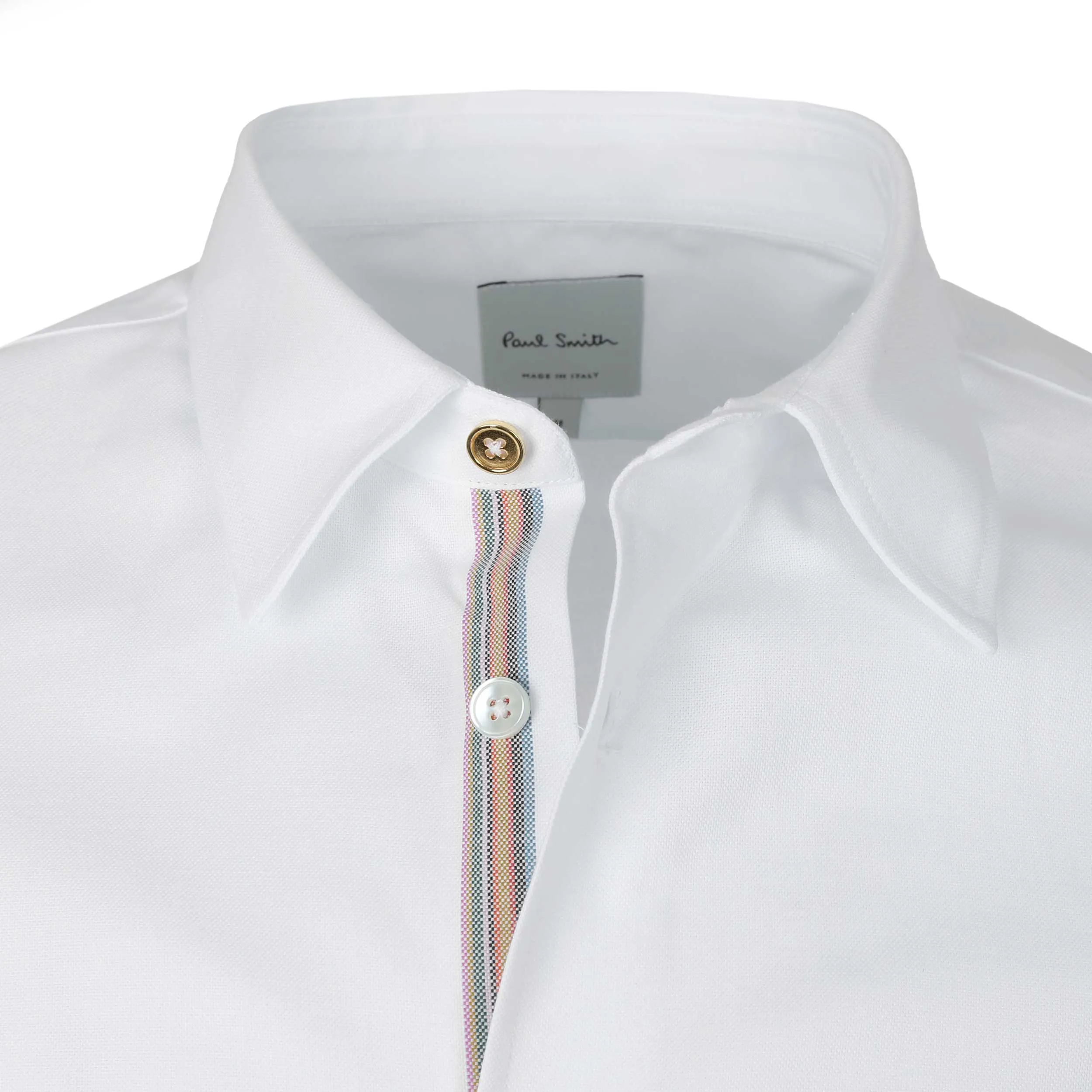 Paul Smith Slim Fit SS Shirt in White