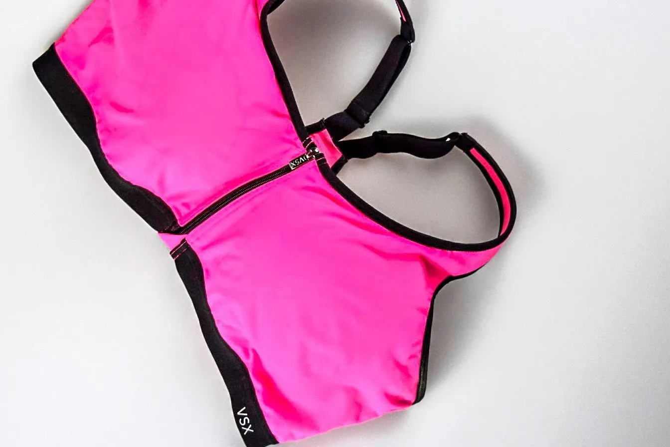 Victoria's Secret Full Coverage Knockout Front-Close Sport Bra Rosa 40DD