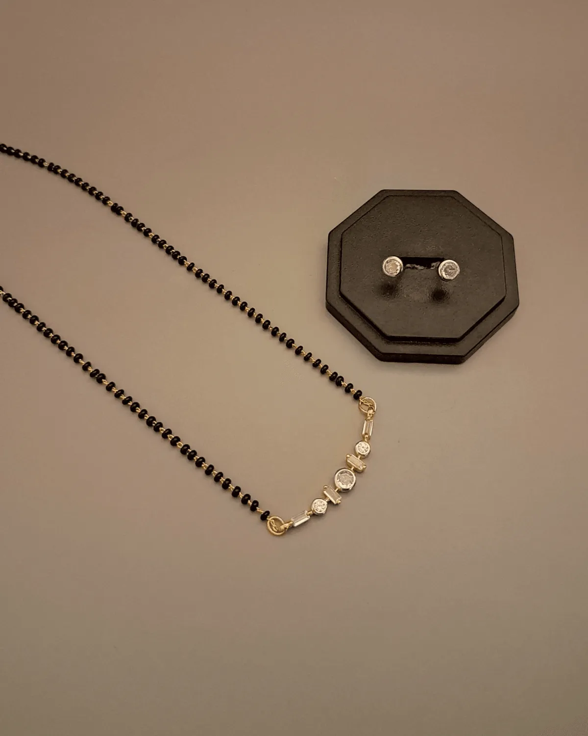Zevarly Nandini Designer Diamond Mangalsutra