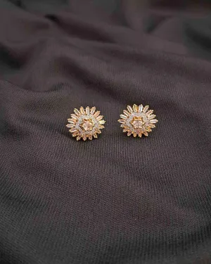 Zevarly Vriskarma Swaroski Stones Studs